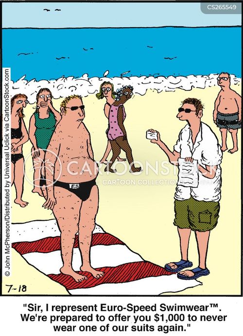 Speedo Cartoons and Comics - funny pictures from CartoonStock