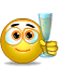 Drink toast animated emoticon